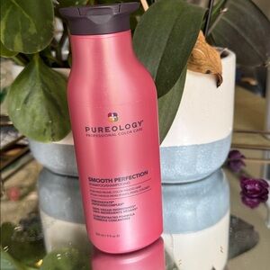 Pureology Smooth Perfection Shampoo in Pink Bottle